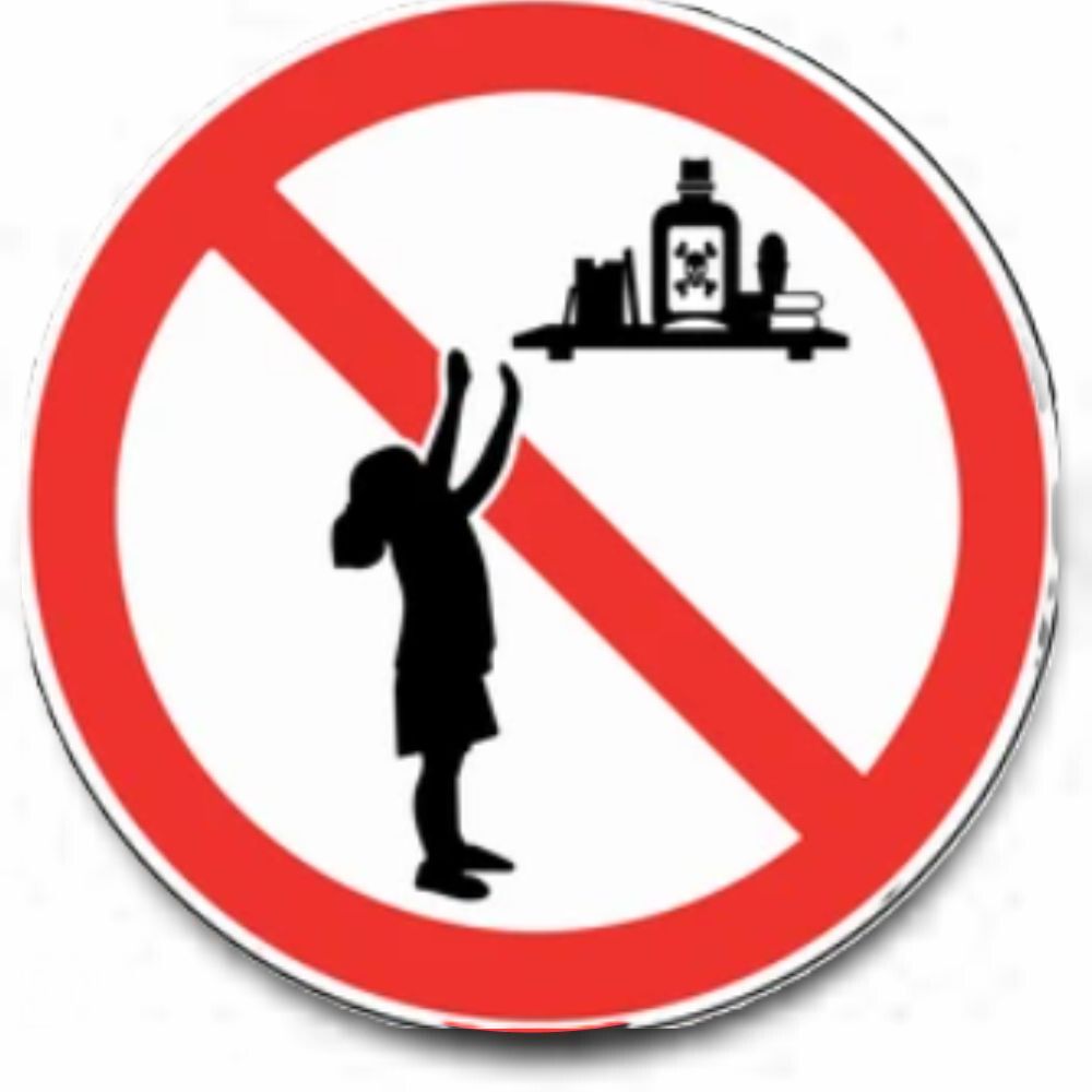 Keep away from children icon