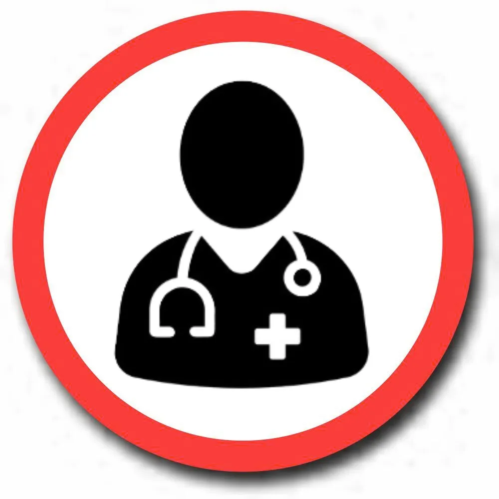 In case of an accident seek Doctor's advice